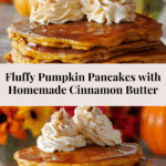 Pumpkin Pancakes with Cinnamon Butter Recipe