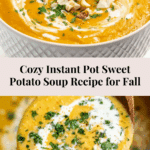 Instant Pot Sweet Potato Soup Recipe