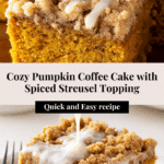 Pumpkin Coffee Cake Recipe