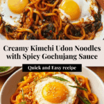 Creamy Kimchi Udon Recipe