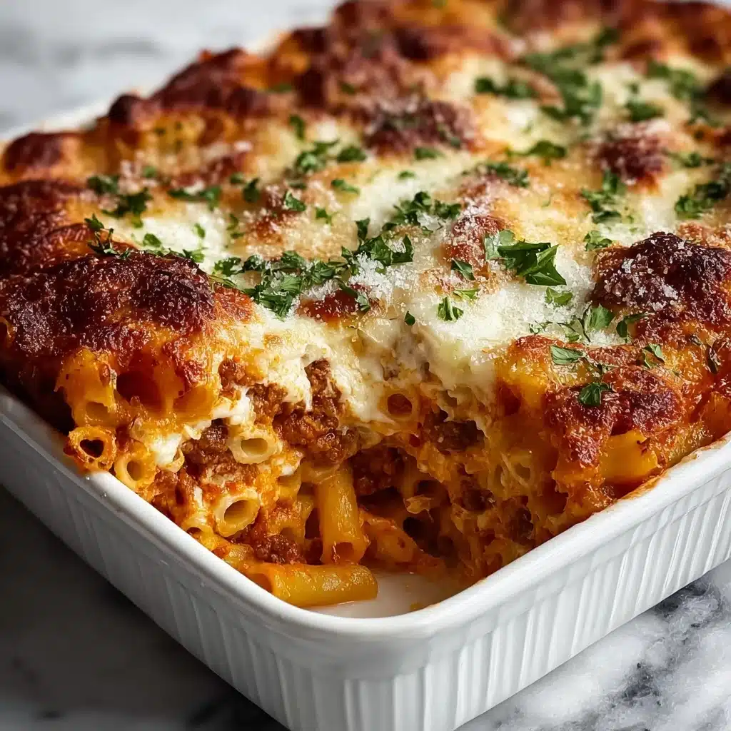 Dump-and-Bake Chicken Parmesan Casserole Recipe - Recipe Image