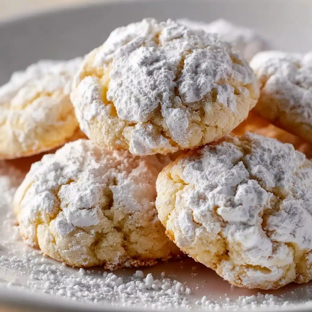 Christmas Ooey Gooey Butter Cookies Recipe - Recipe Image