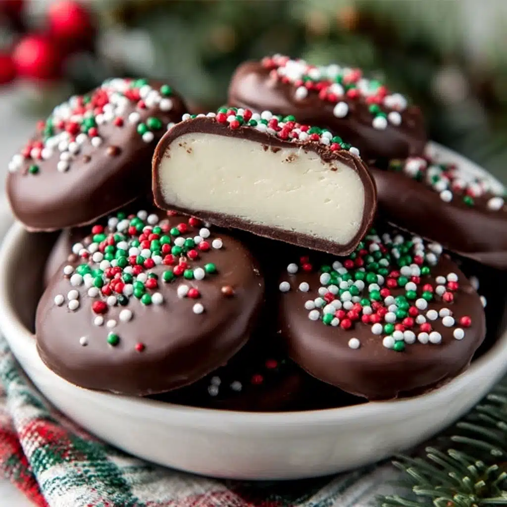 Homemade Peppermint Patties Recipe (5 Ingredients!) Recipe - Recipe Image