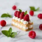 Raspberry Mille-Feuille Cookies Recipe