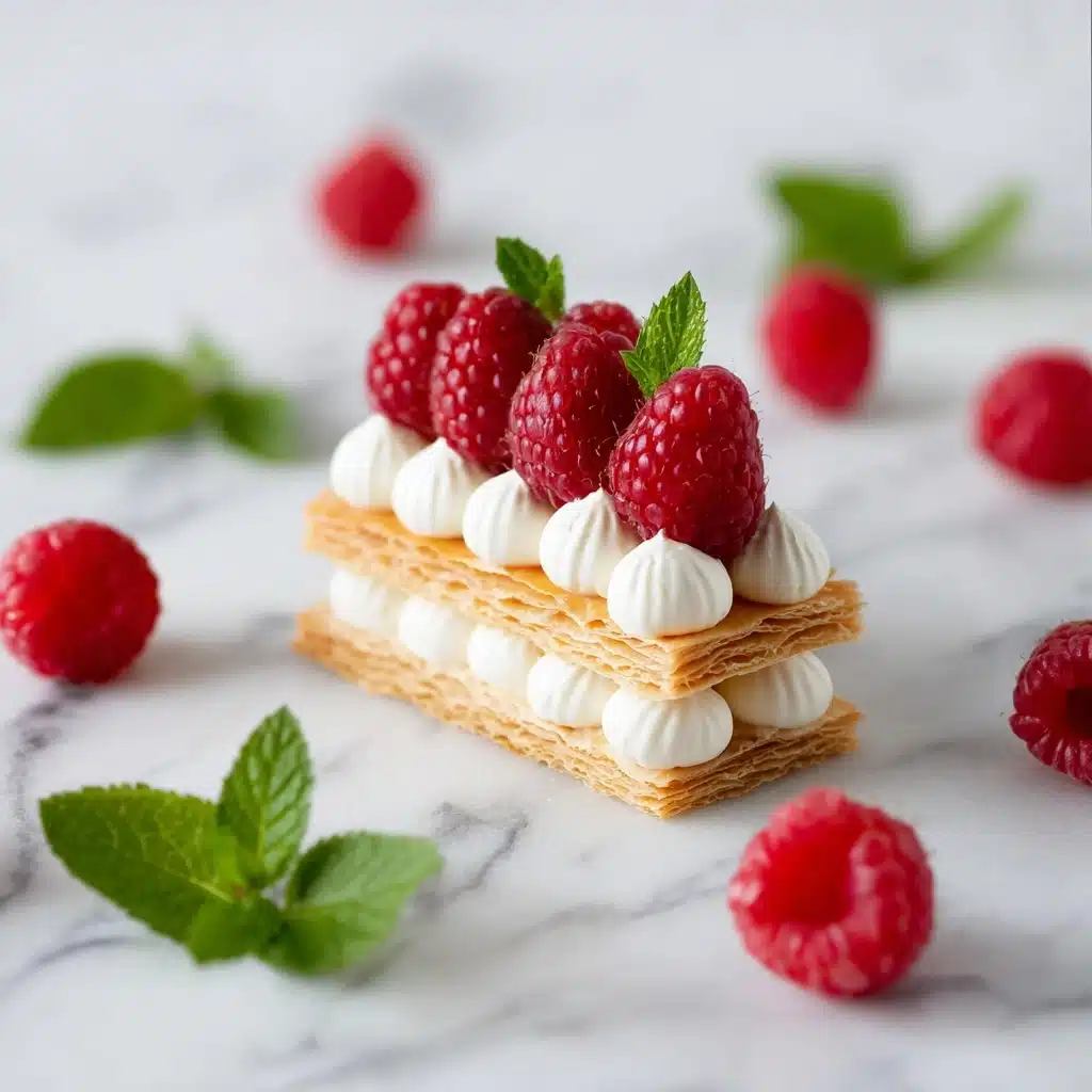 Raspberry Mille-Feuille Cookies Recipe - Recipe Image