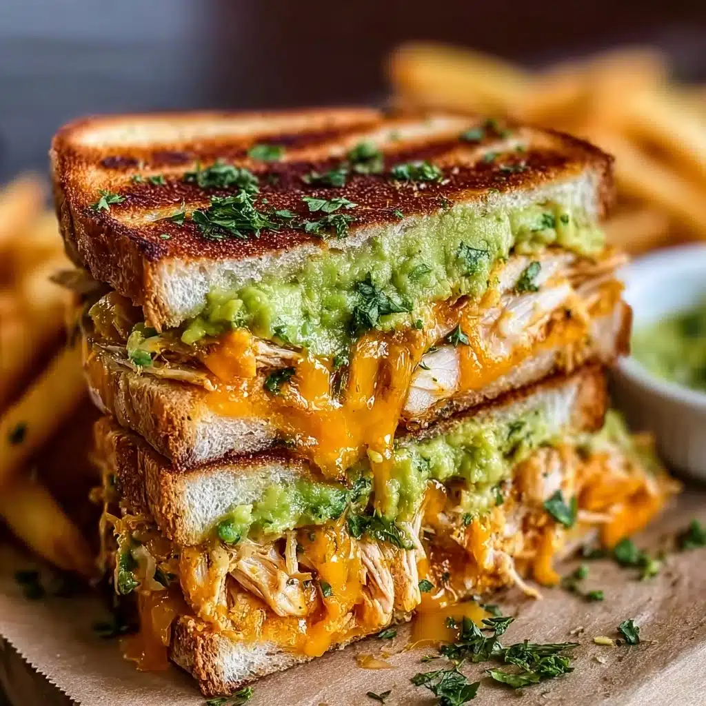 Chicken Avocado Melt Sandwich Recipe - Recipe Image