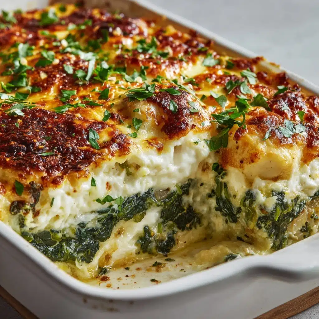 Creamy Chicken and Spinach Casserole Recipe