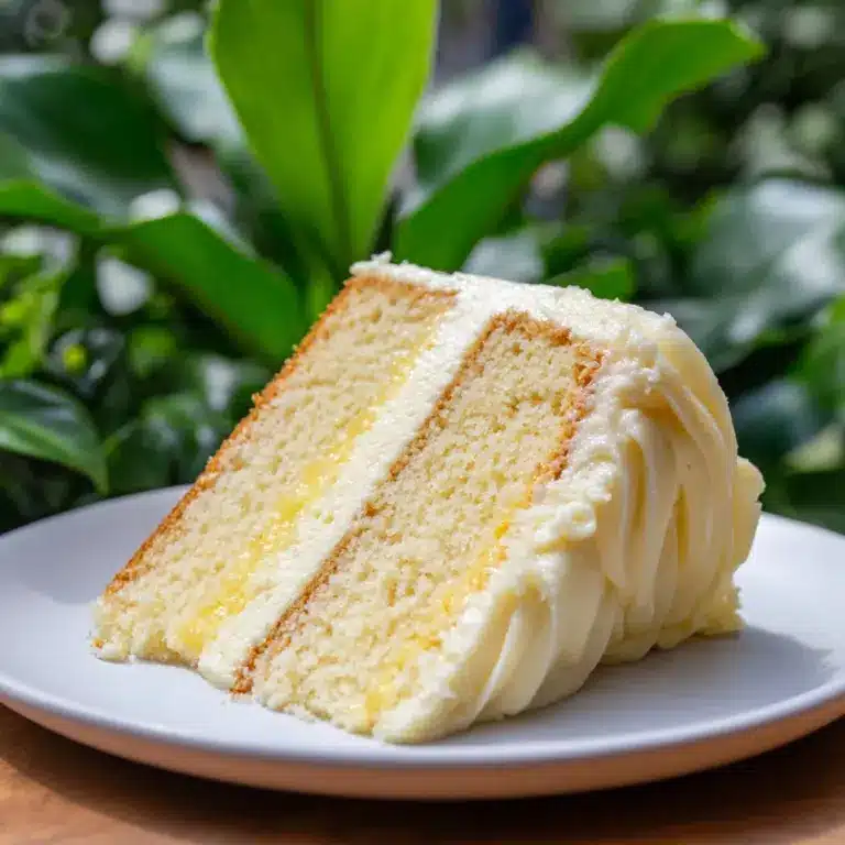 Lemon Velvet Cake Recipe