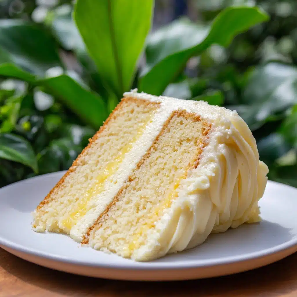 Lemon Velvet Cake Recipe - Recipe Image