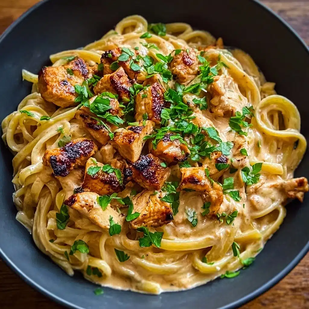 Cowboy Butter Chicken Linguine Recipe - Recipe Image