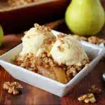 Fresh Pear & Walnut Crisp Recipe