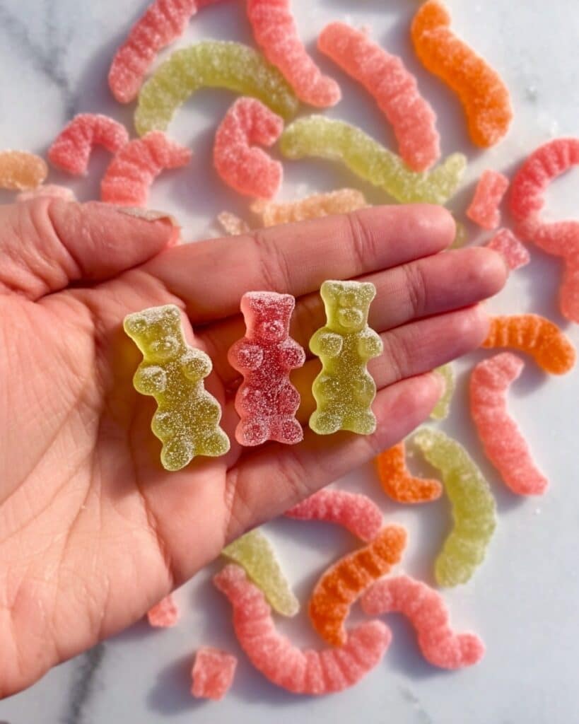 Sour Apple and Watermelon Gummies Recipe