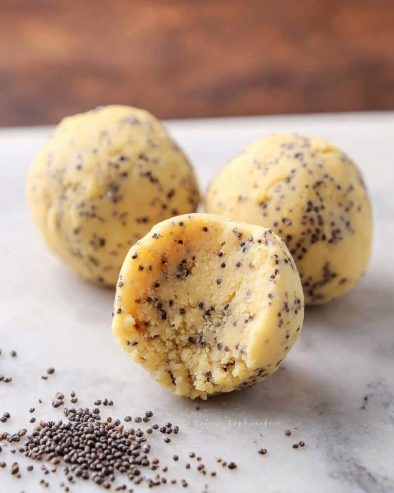 Lemon Poppy Seed Energy Bites Recipe