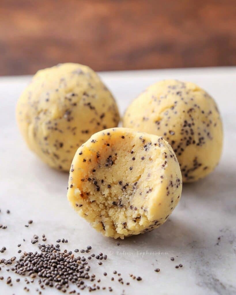 Lemon Poppy Seed Energy Bites Recipe