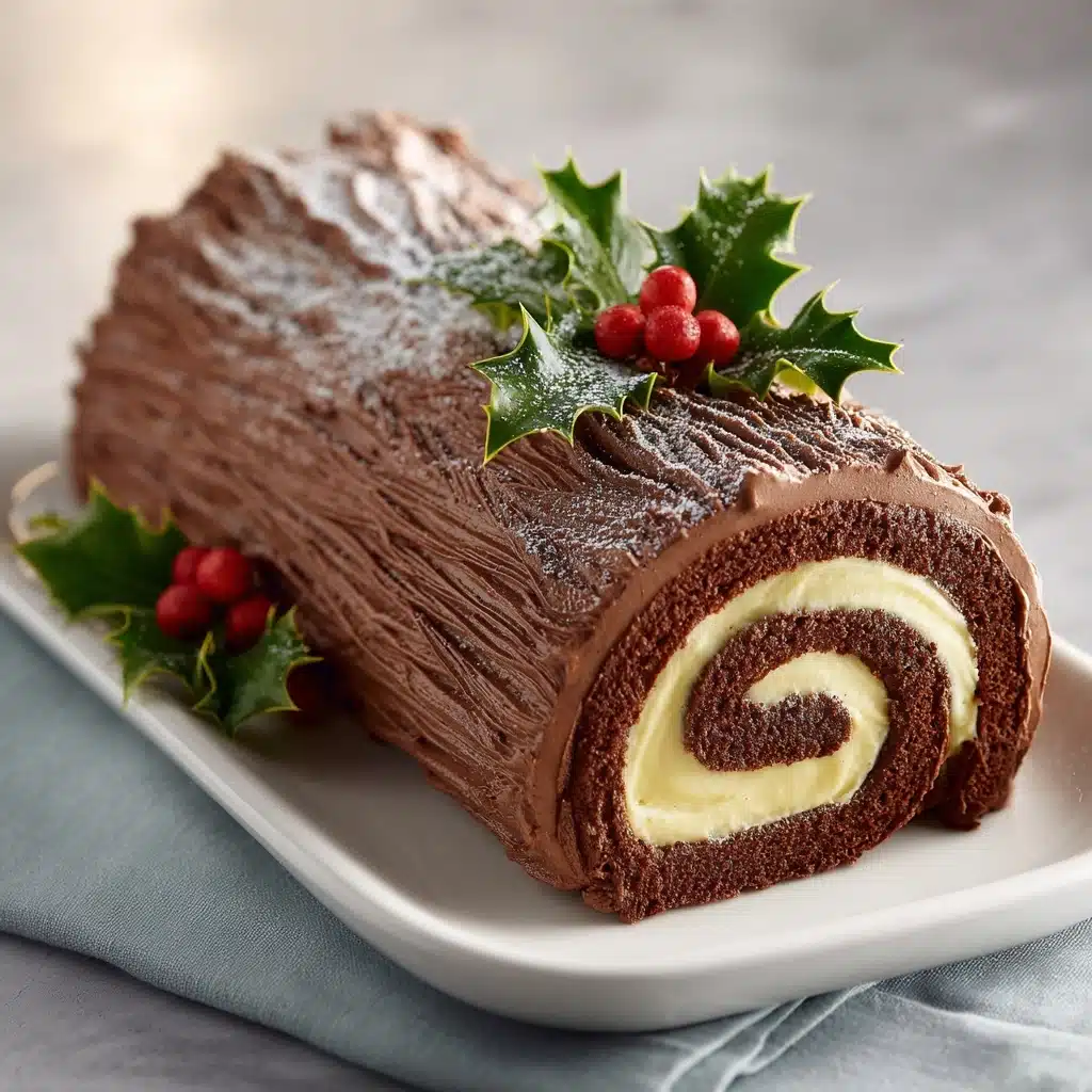 Classic Yule Log Recipe - Recipe Image