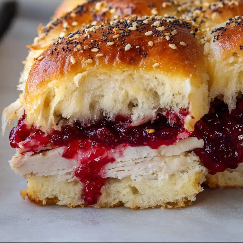 Turkey Cranberry Sliders ready in 20 minutes Recipe - Recipe Image