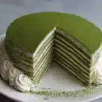 Matcha Mille Crêpe Cake Recipe