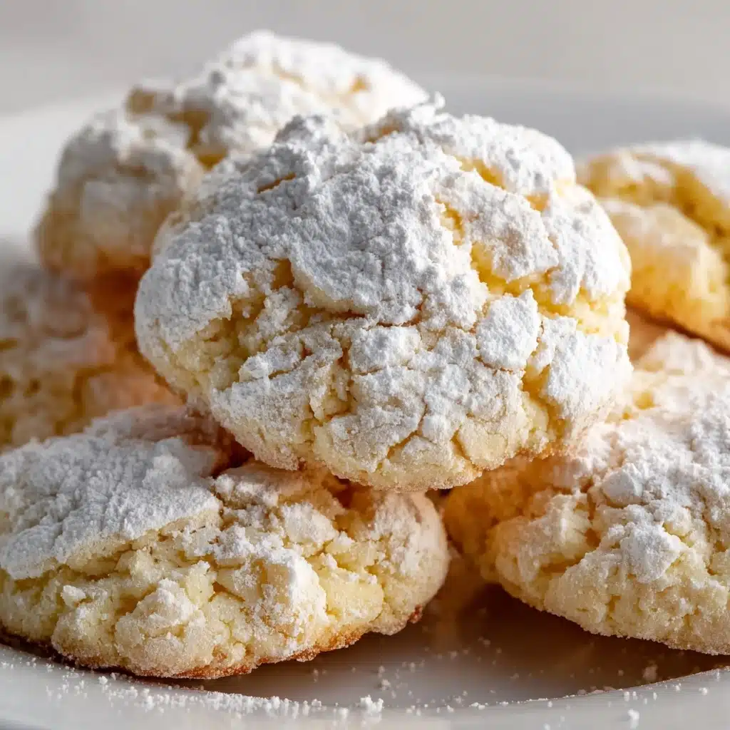Christmas Ooey Gooey Butter Cookies Recipe - Recipe Image