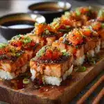 Spicy Salmon Sushi Bake Recipe