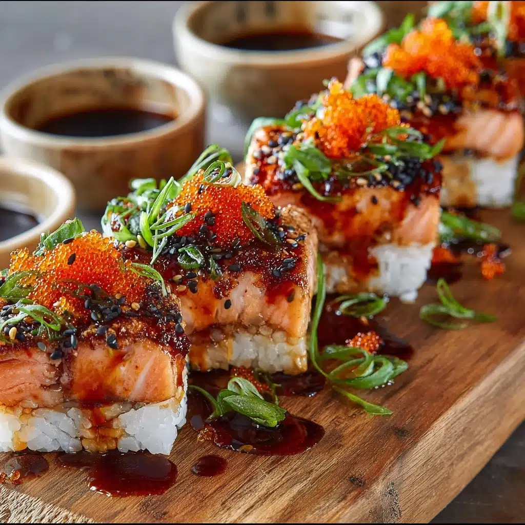 Spicy Salmon Sushi Bake Recipe - Recipe Image