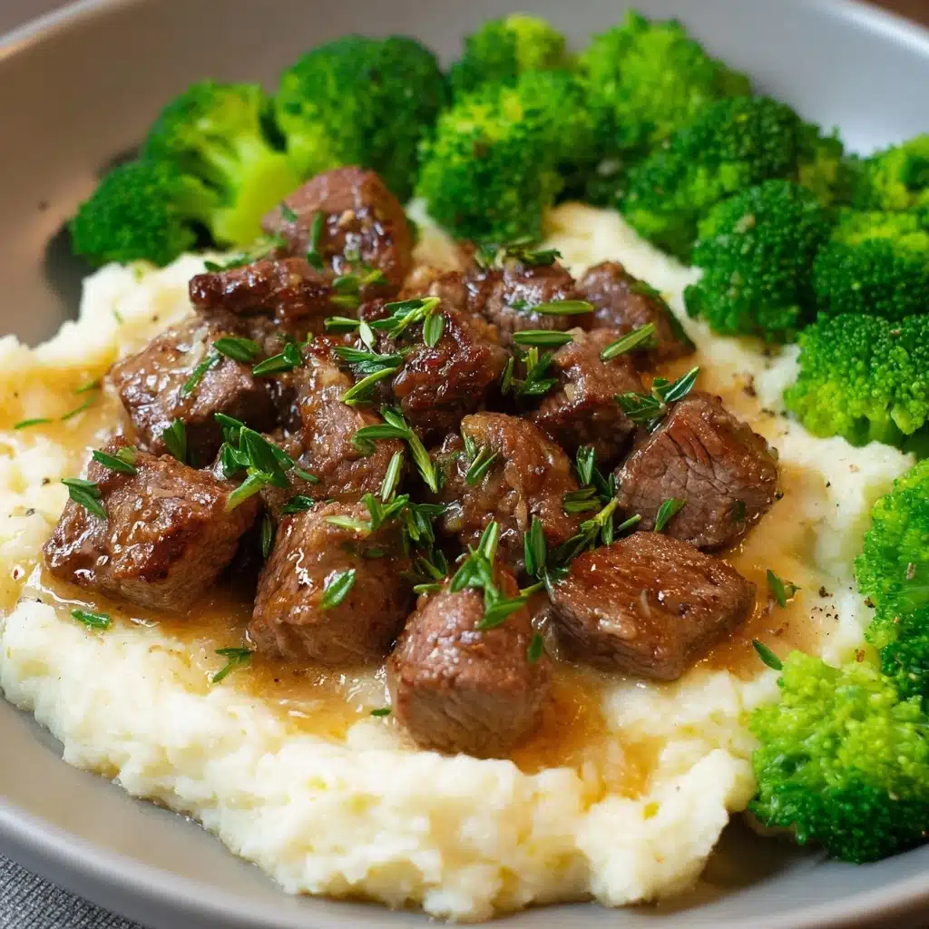 Garlic Butter Steak Bites Recipe - Recipe Image