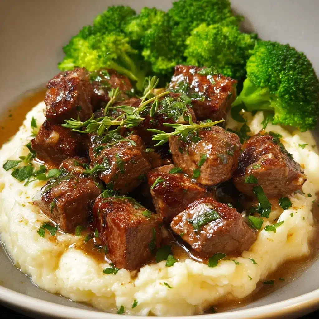 Garlic Butter Steak Bites Recipe - Recipe Image