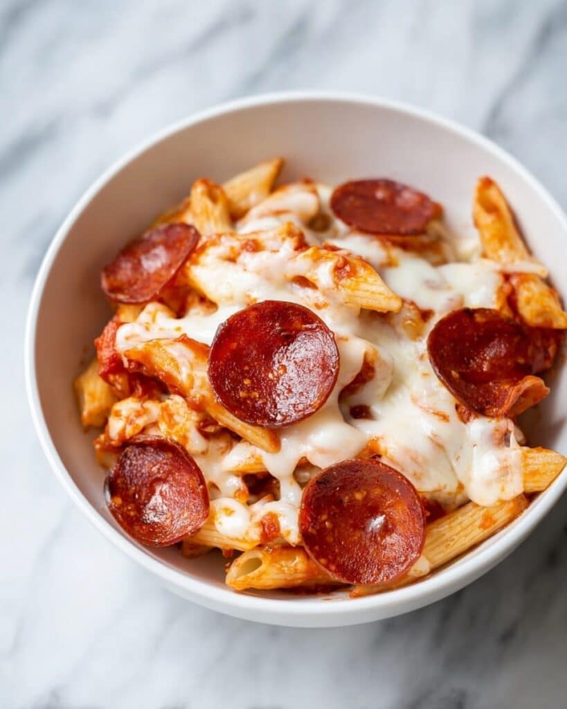 Easy Pizza Pasta Bake Recipe