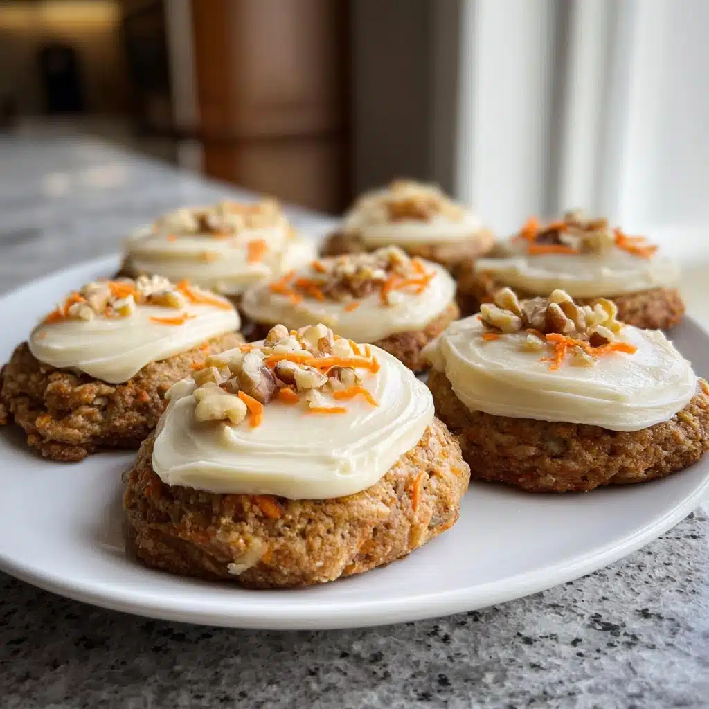 Delicious Carrot Cake Cookies with Cream Cheese Frosting! Recipe - Recipe Image