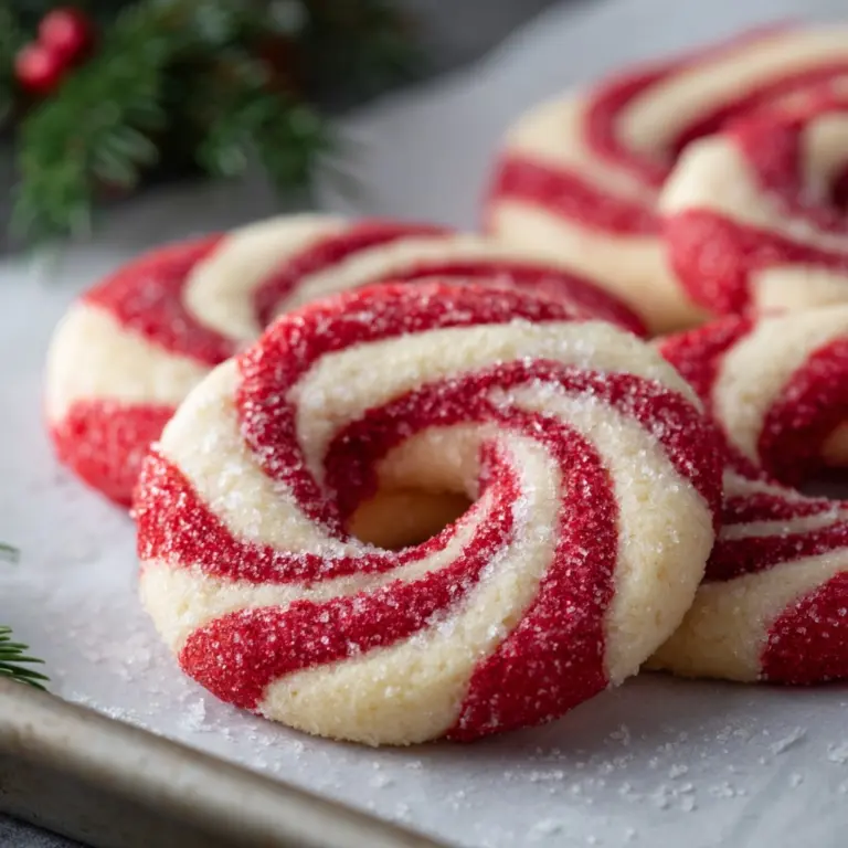 Candy Cane Cookies Recipe