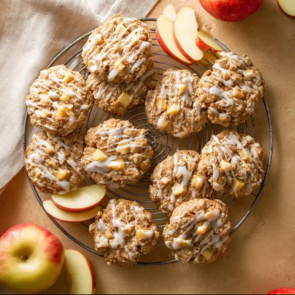 Apple Cinnamon Oatmeal Cookies Recipe - Recipe Image