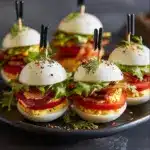 Devilled BLT Egg Sliders Recipe