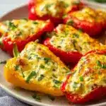 Easy Cream Cheese Stuffed Peppers Appetizer Recipe