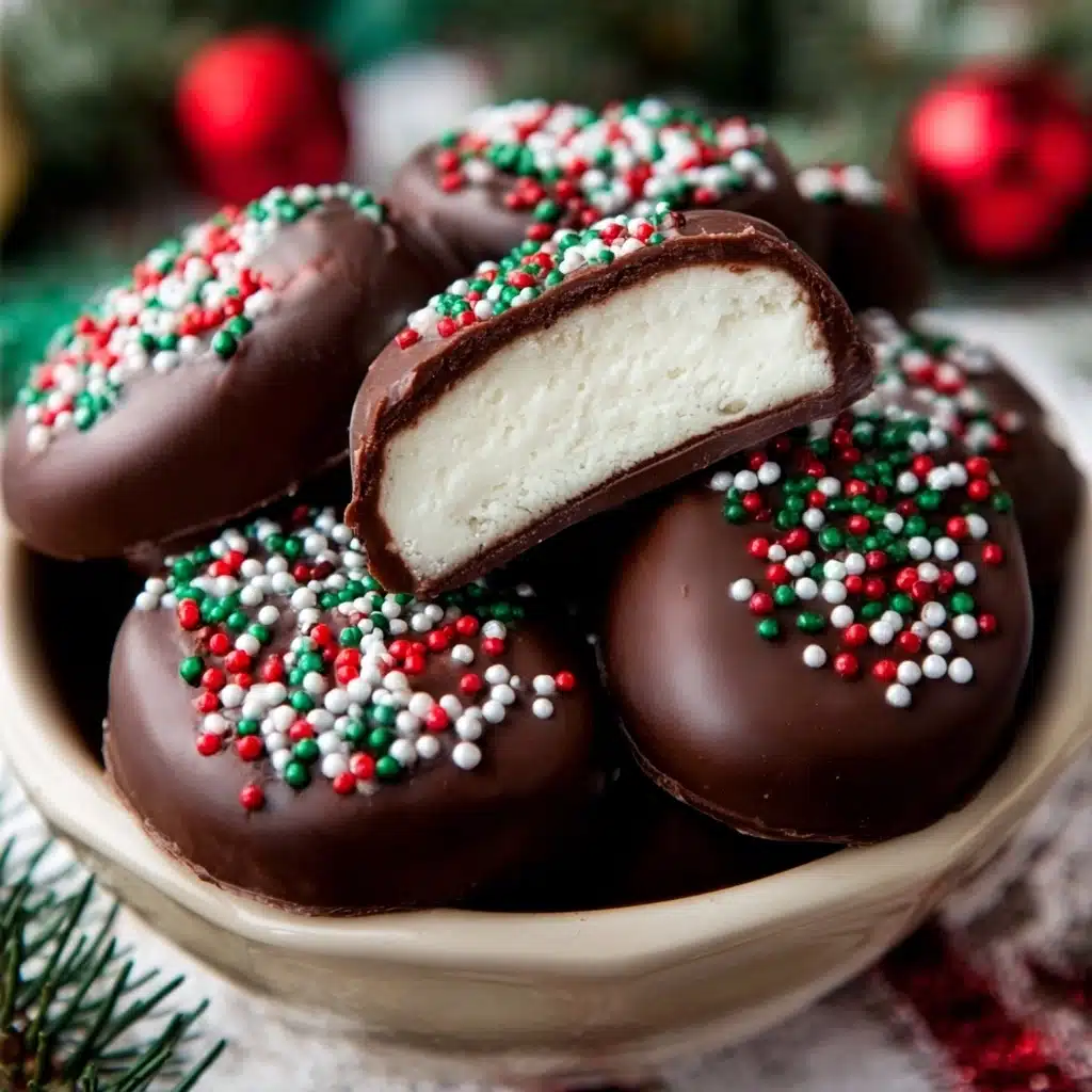 Homemade Peppermint Patties Recipe (5 Ingredients!) Recipe - Recipe Image
