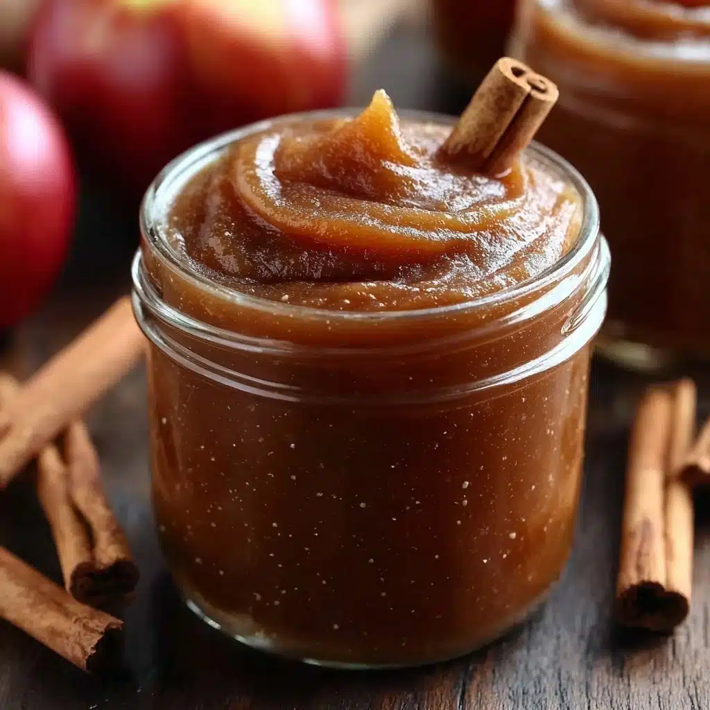 Easy Slow Cooker Apple Butter Recipe – Cozy Fall Treat Recipe - Recipe Image