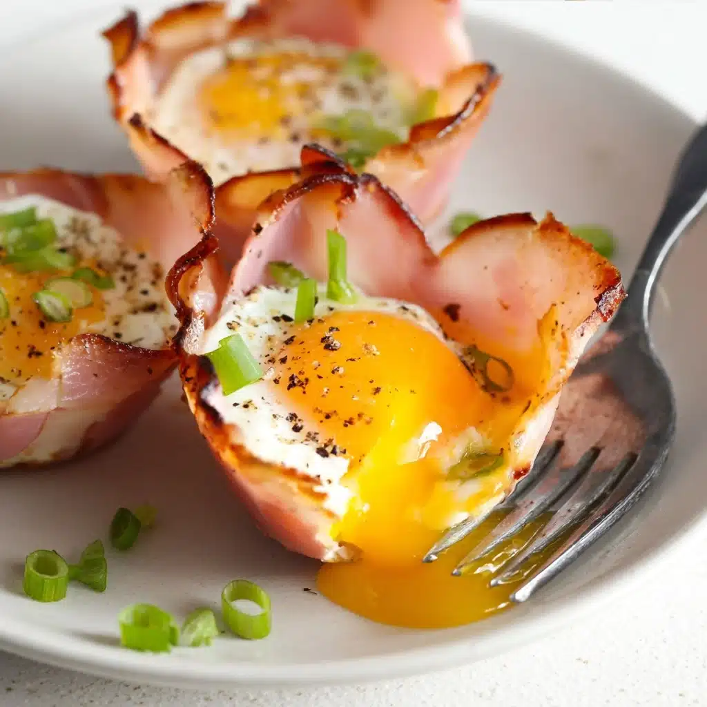 Ham and Cheese Egg Cups Recipe - Recipe Image