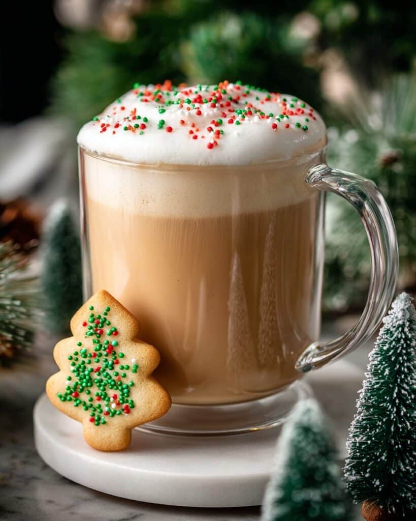 Sugar Cookie Almond Milk Latte (Starbucks Copycat) Recipe