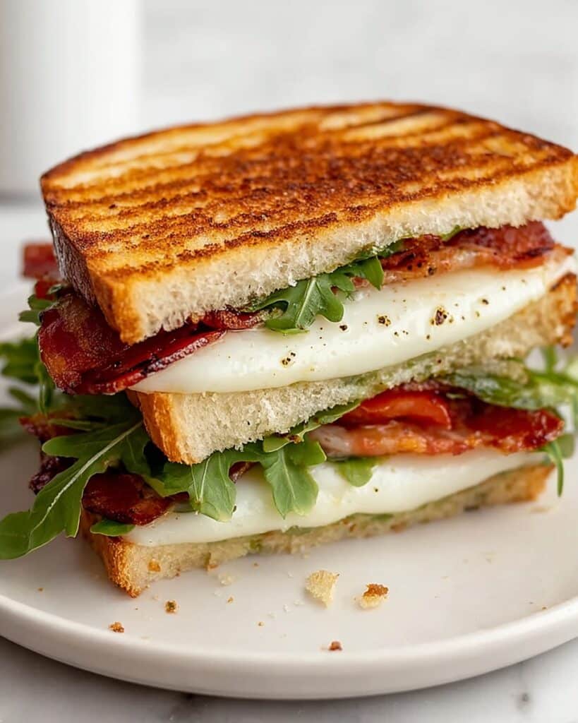Tasty BLT Panini Sandwich Recipe