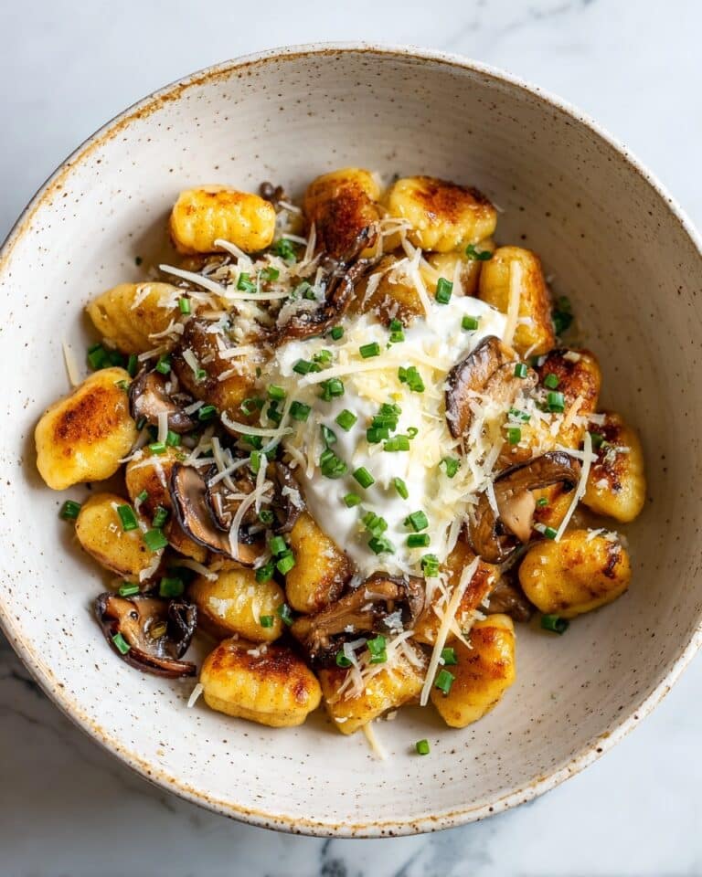 Loaded Baked Potato Sheet Pan Gnocchi Recipe