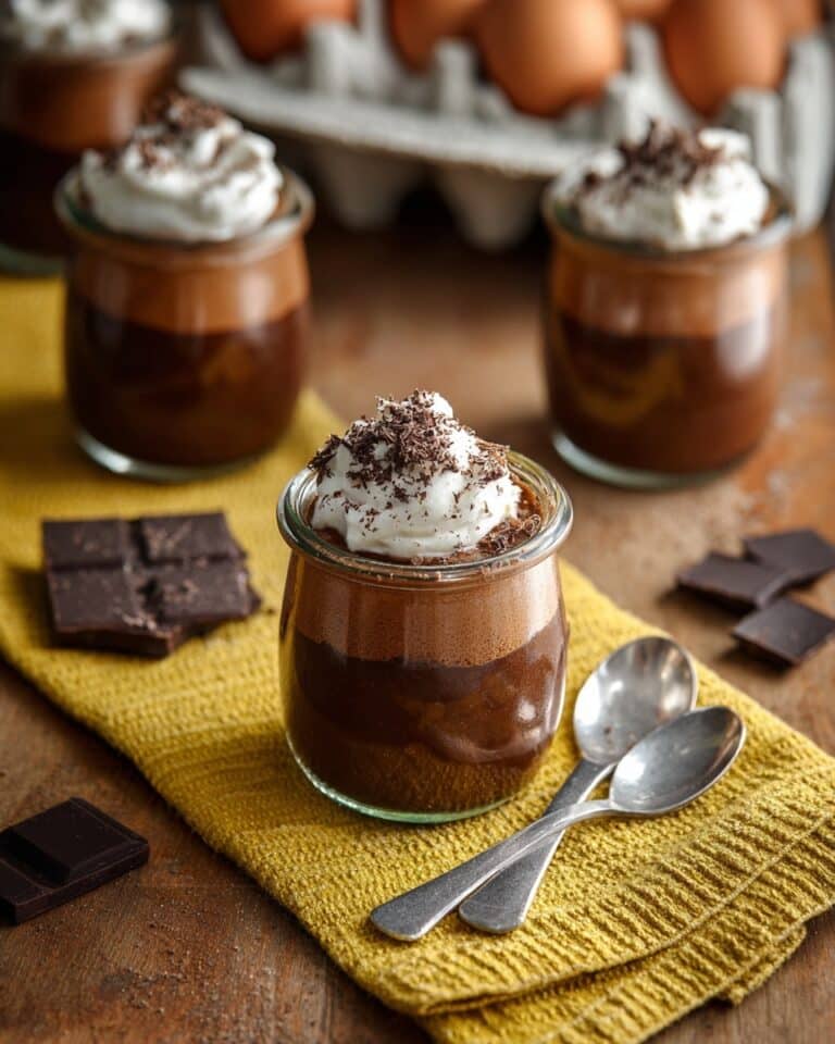 Classic French Chocolate Pots de Crème Recipe