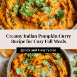 Creamy Indian Pumpkin Curry Recipe