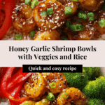 Honey Garlic Shrimp Bowls Recipe