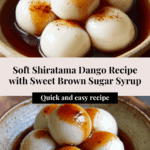 Shiratama Dango (Rice Dumplings/Mochi Balls) Recipe