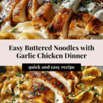 Buttered Noodles & Chicken Recipe