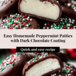 Homemade Peppermint Patties Recipe (5 Ingredients!) Recipe
