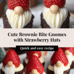 Brownie Bite Gnomes Recipe