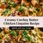 Cowboy Butter Chicken Linguine Recipe