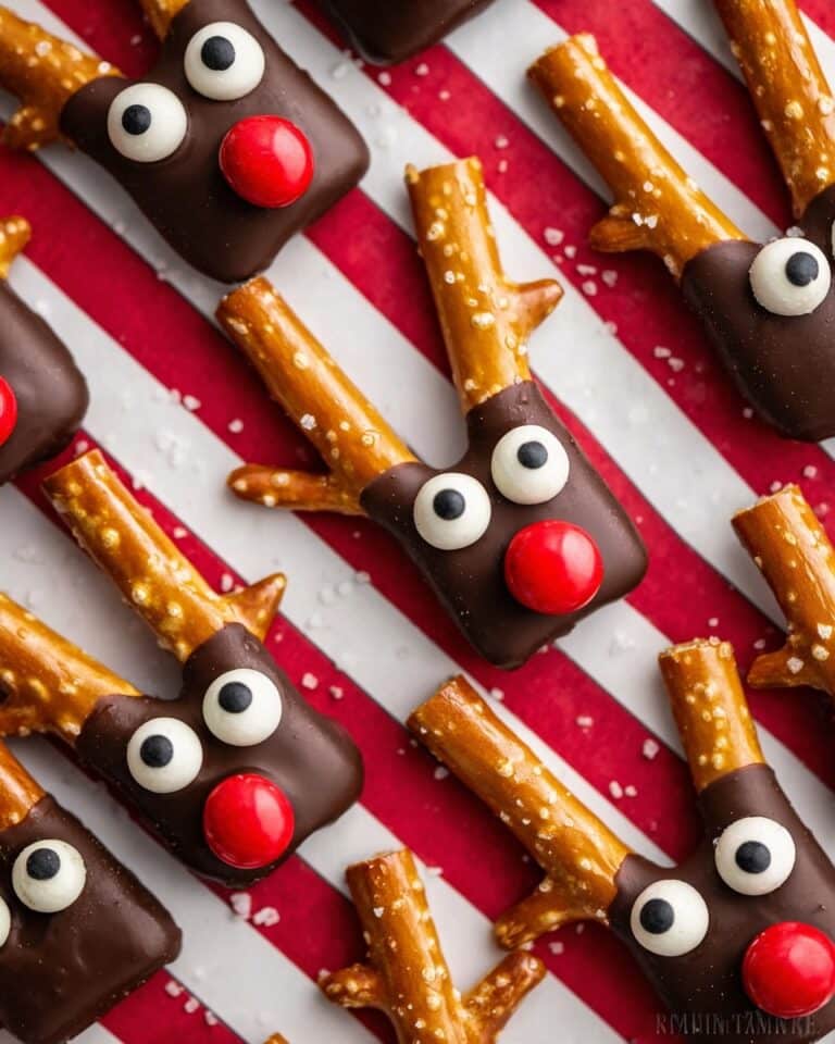 Reindeer Pretzels Recipe