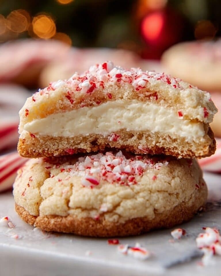 Peppermint Cheesecake Cookies Recipe
