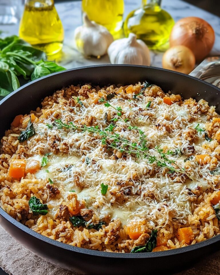 Hearty Sage Butter Turkey & Wild Rice Skillet Recipe