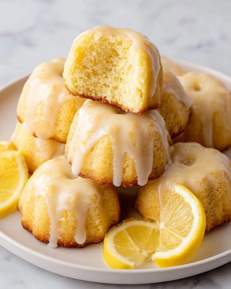 Lemon Drop Cakes Recipe